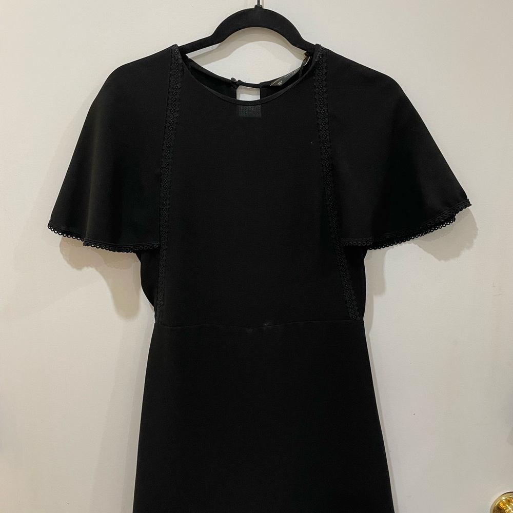 ZARA Trafaluc Collection Black Skort Dress